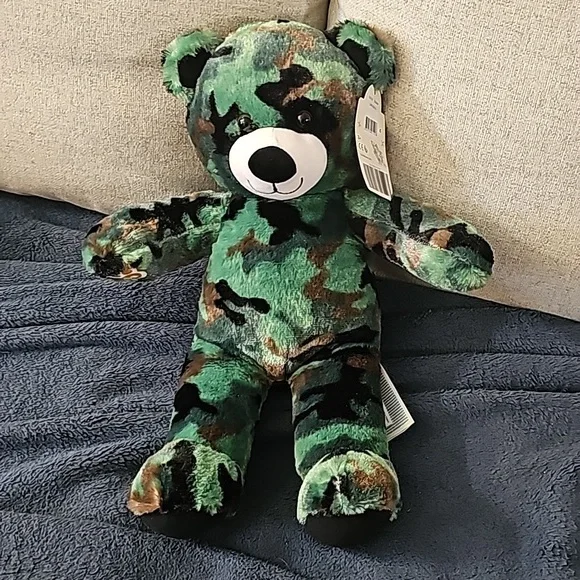 Build-A-Bear Camo Bear - Picture 1 of 4